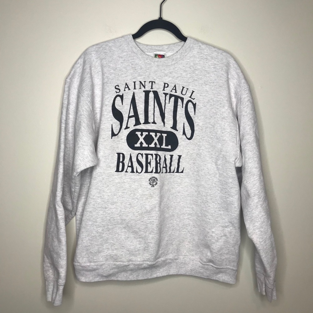St Paul Saints | Heavy Sweatshirt Sz XL - Picture 1 of 5